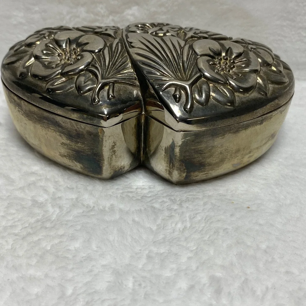 International Silver Company vintage heart